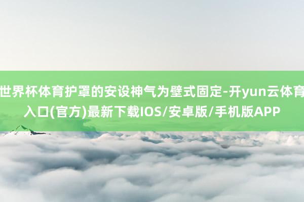 世界杯体育护罩的安设神气为壁式固定-开yun云体育入口(官方)最新下载IOS/安卓版/手机版APP